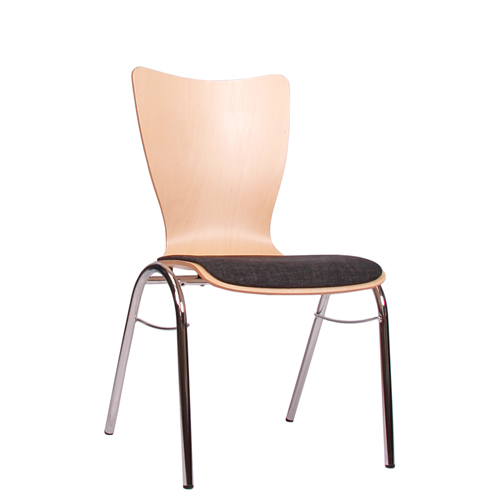 Kovové stohovatelné židle