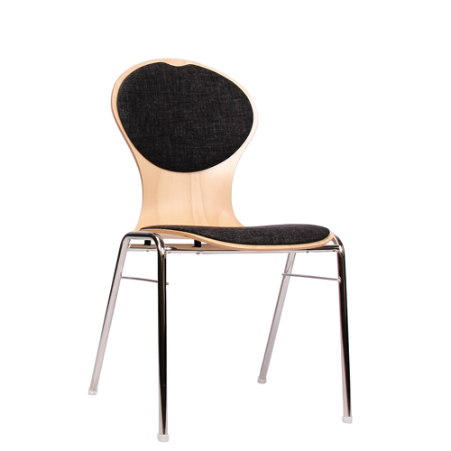 Kovové stohovatelné židle