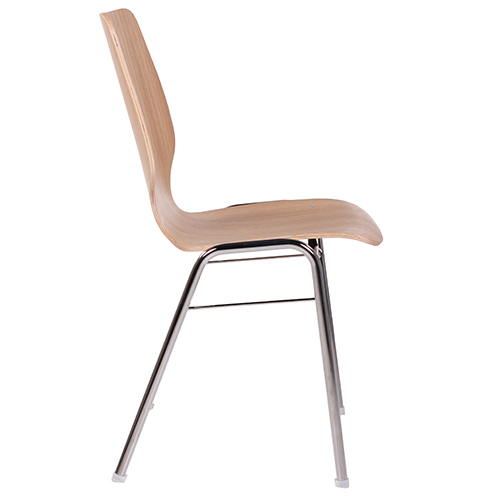 Kovové židle dubové