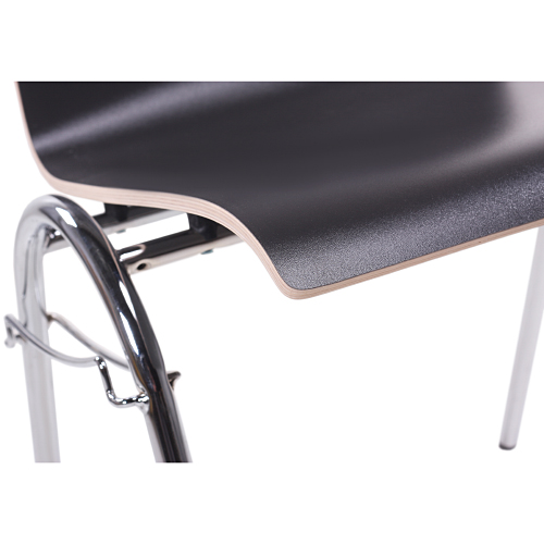 Stohovatelní židle s HPL sedákem