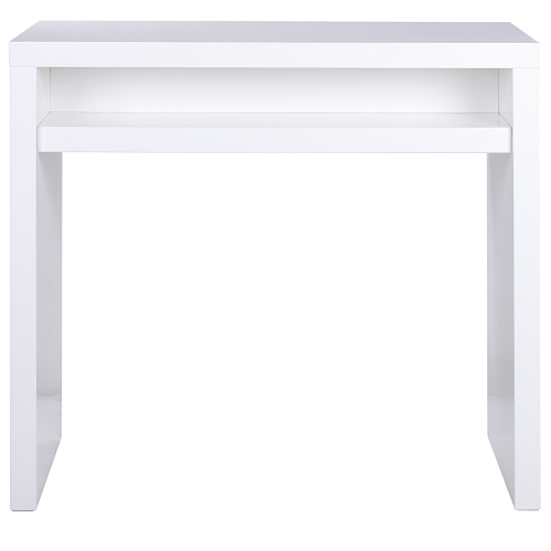 Barové stoly s odkládací polisí