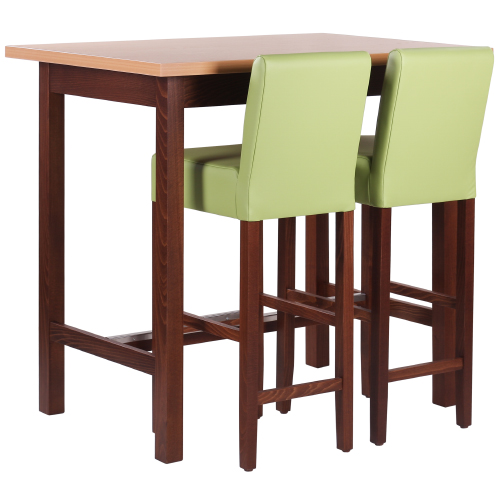 Barové jedálenské stoly s výškou 110 cm