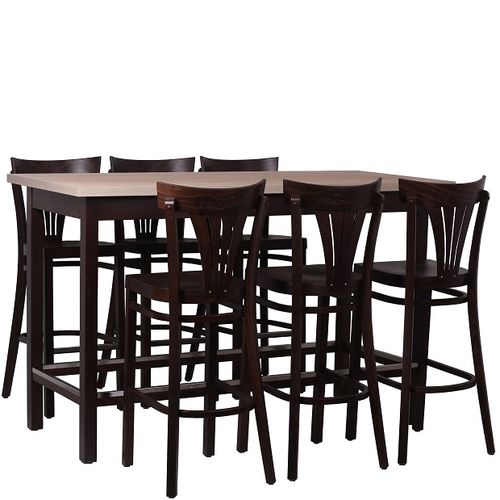 Drevené barové stoly