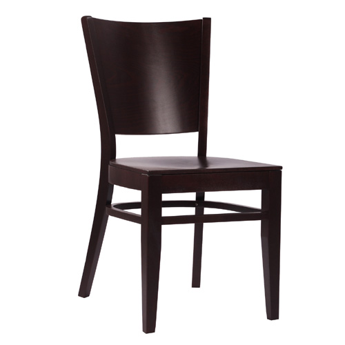 Dřevěné židle do restaurace