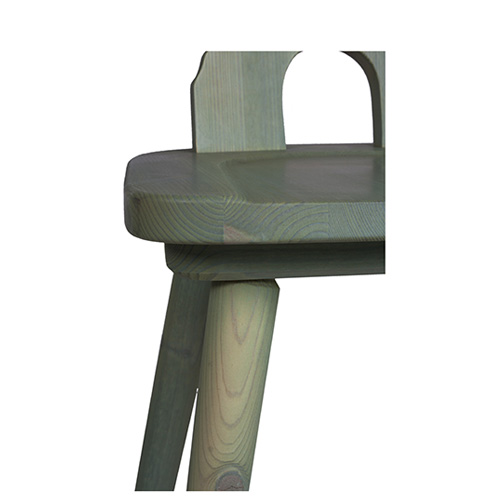 Židle masivní borovice