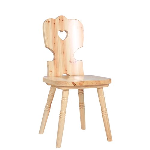 Dřevěné židle masivní borovice