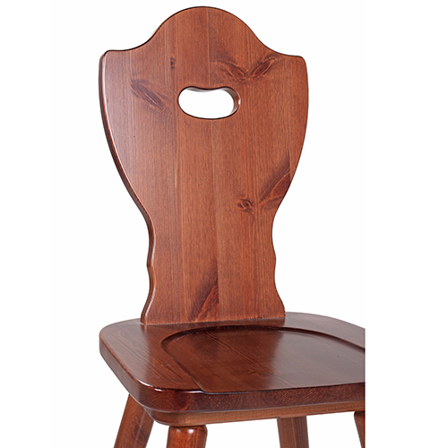 Drevené sedliacke stoličky LOTTE borovica masív