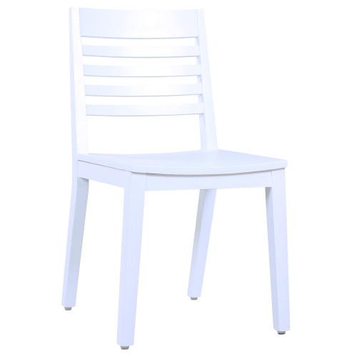 Dřevěné bistro židle bílé