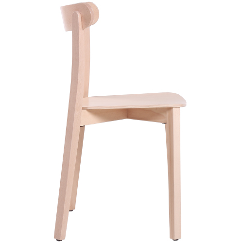 Dřevěné restaurační bistro židle