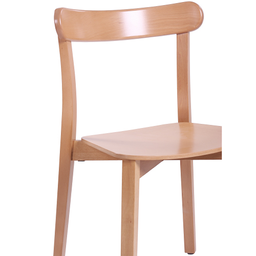 Dřevěné restaurační bistro židle 