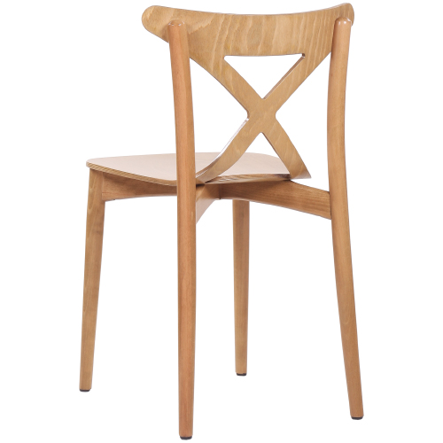 Restaurační dřevěné židle