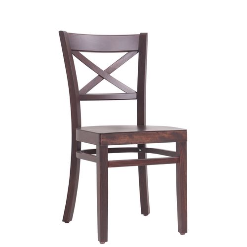 Dřevěné židle pro restaurace PATTY S s možností skládání na sebe
