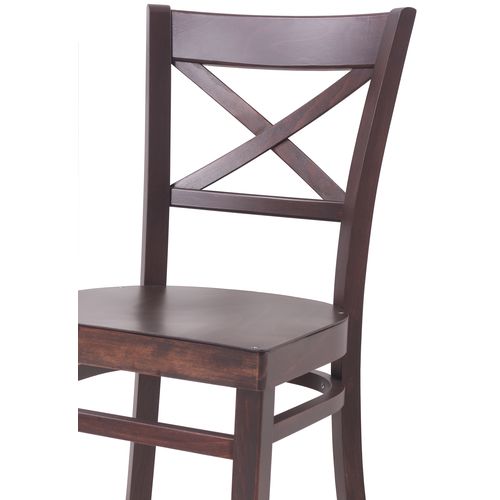 Barové židle do restaurace dřevěný sedák