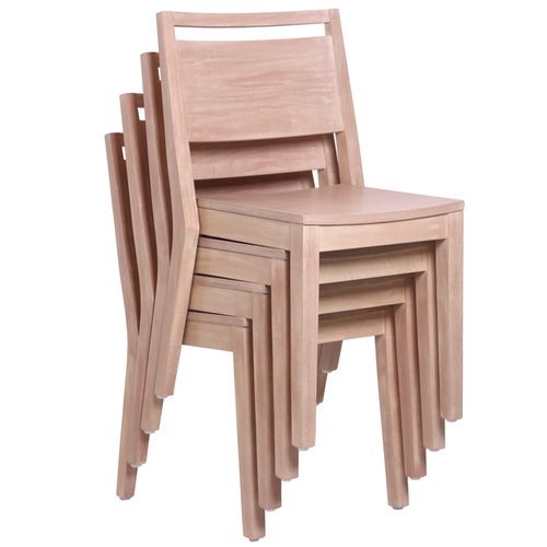 Dřevěné židle stohvatelné
