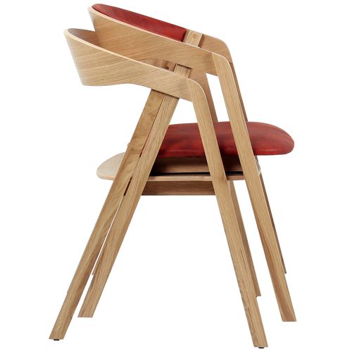 Dřevěné stohovatelné židle