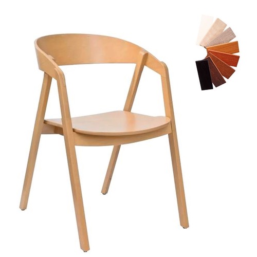 Dřevěné židle stohovatelné designové