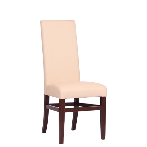 Dřevěné celočalouněné židle do restaurace