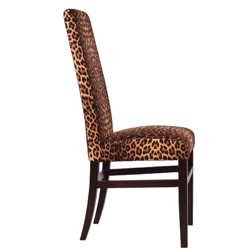 Jídelní čalouněné dřevěné židle