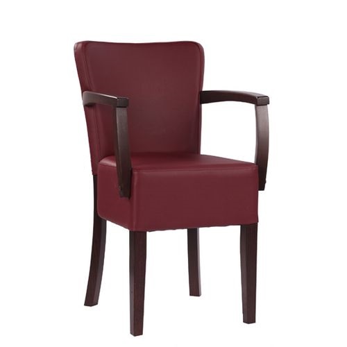 Dřevěné čalouněné židle pro restaurace