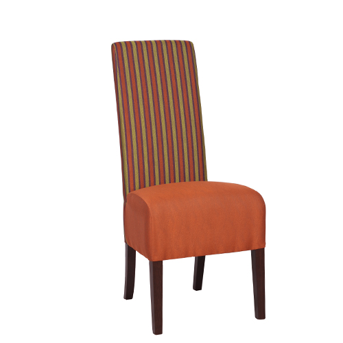 Dřevěné čalouněné židle do restaurací