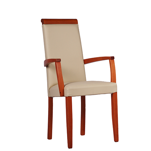 dřevěné židle s područkou