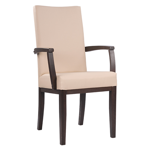 Dřevěné čalouněné židle