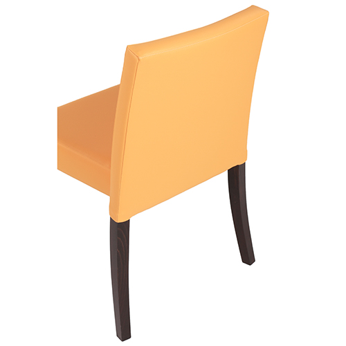 Dřevěné židle stohovatelné čalouněné do restaurace