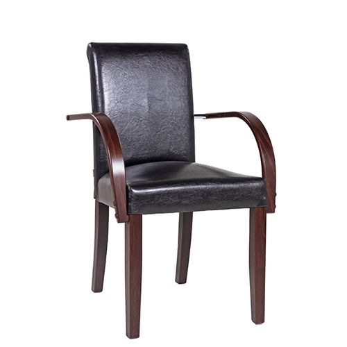 Čalouněné židle do restaurace s loketní opěrkou