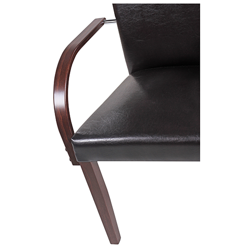 Židle do restaurace čalouněné s loketní oěprkou