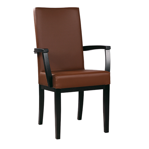 Čalouněné židle s loketní opěrkou polokřesla