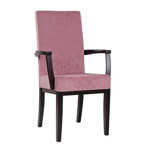 Čalouněné židle do restaurace s loketní opěrkou