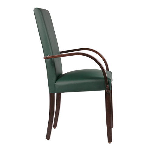 Dřevěné čalouněné židle