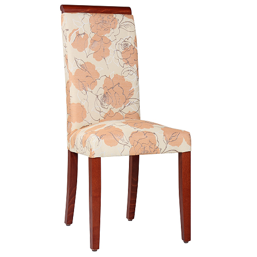 Dřevěné madlo čalouněné židle