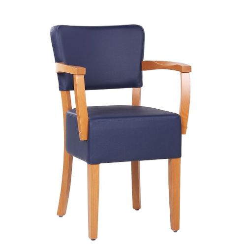 Dřevěná židle čalouněná TILO AL E