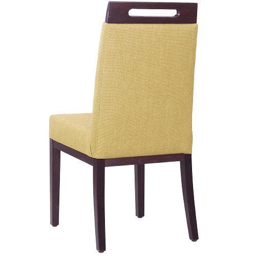 Dřevěné židle s čalouněním do restaurace