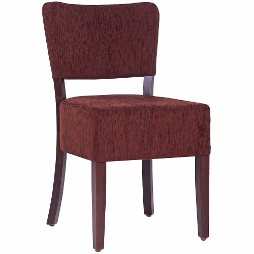 Dřevěné židle s čalouněním