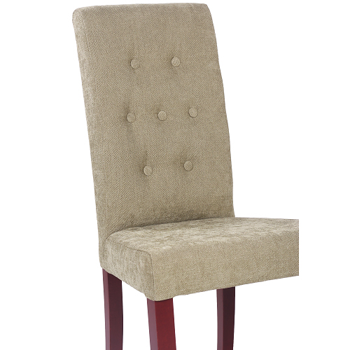 Čalouněné židle do restaurace dekorační knoflíky