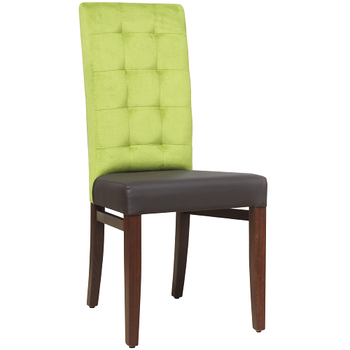 čalúnené stoličky s prešitím