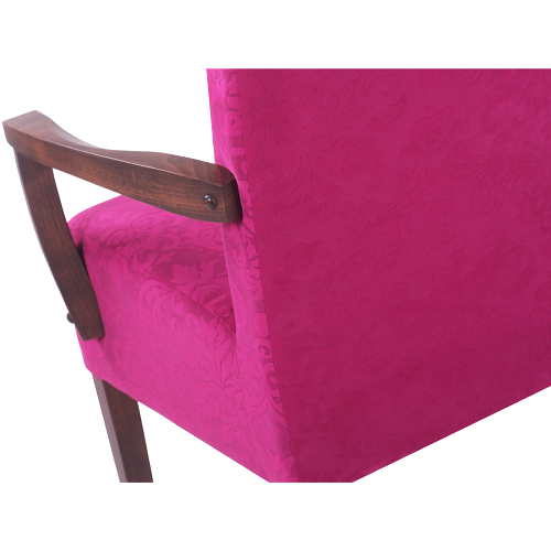 Dřevěné čalouněné elegantní židlepro restaurace