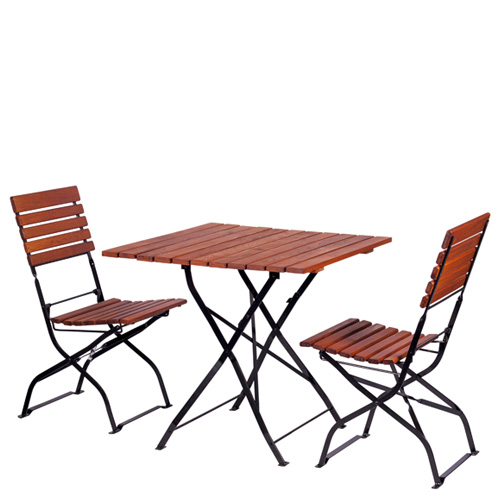 Teakové zahradní stoly a židle