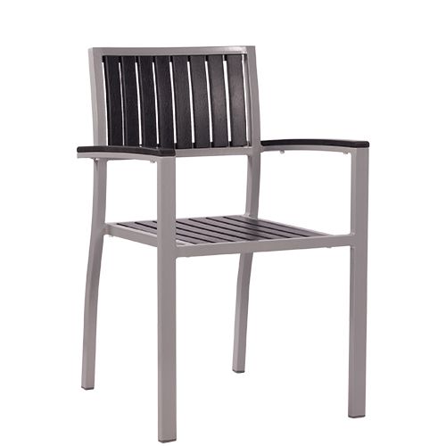 Zahradní židle s loketní opěrkou