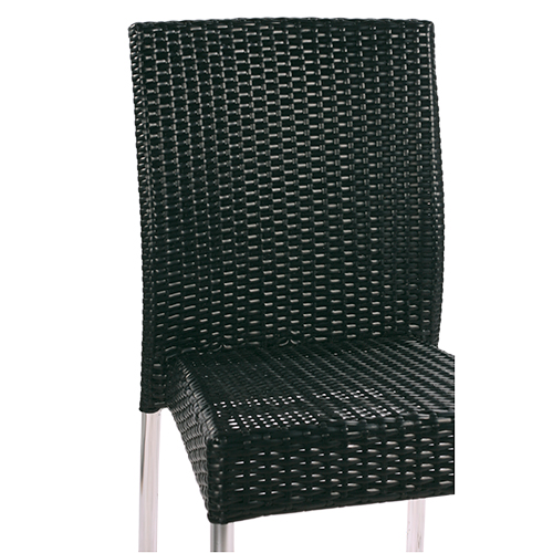 Zahradní židle umělý ratan hliníková konstrukce