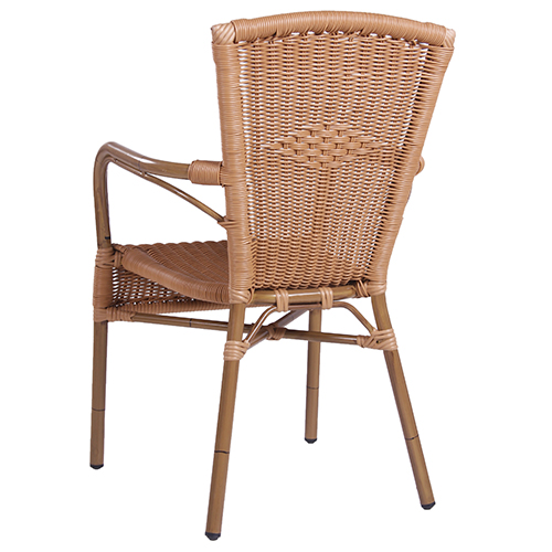 Záhradné stoličky s výpletom