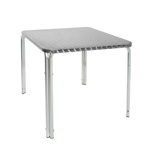 Venkovní stůl hranatý hliníkový