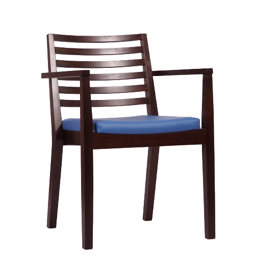 Židle čalouněná s područkou LUISA P AL ST