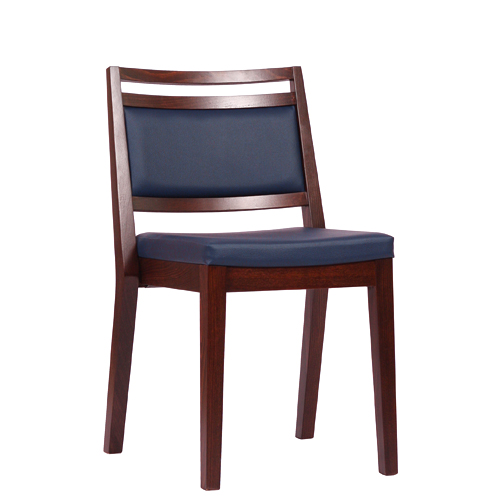 Dřevěná židle čalouněná LEANDRO P ST