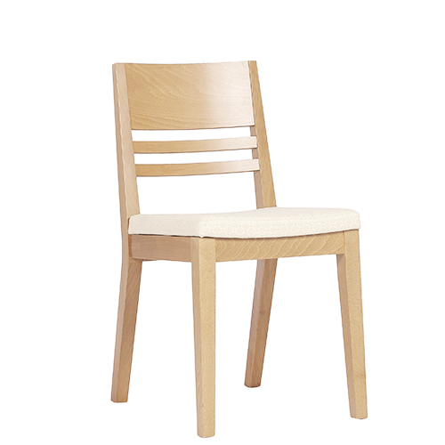 Dřevěná židle čalouněná LAURINO P
