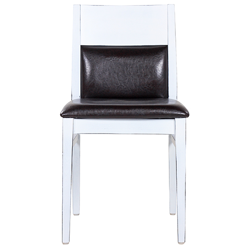 Dřevěné židle Vintage bílá