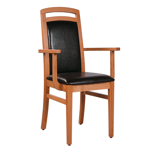 Dřevěná židle čalouněná HEROLD AL