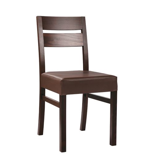 Drevené stoličky čalúnený sedák